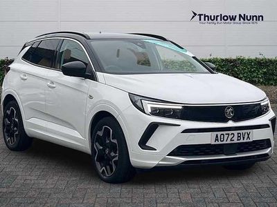 Arctic white Used 2022 Vauxhall Grandland X Elite SUV | £16,499 (Fair price)