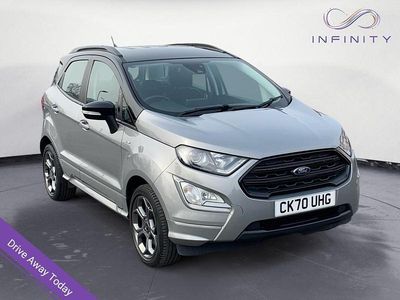 Used Ford Ecosport ST-Line 140 HP (102 kW) 2020 Silver SUV