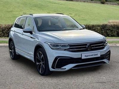 Used VW Tiguan R-line 150 HP (110 kW) 2023 White SUV