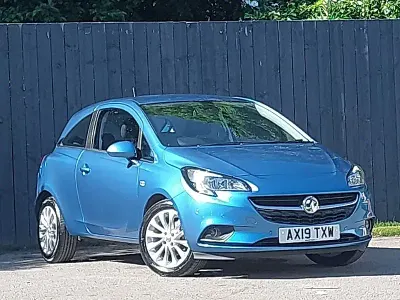 Used Vauxhall Corsa 90 HP (66 kW) 2019 Blue Hatchback