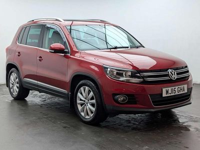 Used VW Tiguan Match 160 HP (117 kW) 2015 Red SUV
