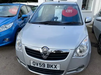 Używany Vauxhall Agila Club 2009 Srebrny Minivan