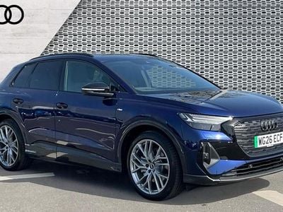 New Audi Q4 e-tron Black Edition 210 kW (286 HP) 2026 Blue SUV