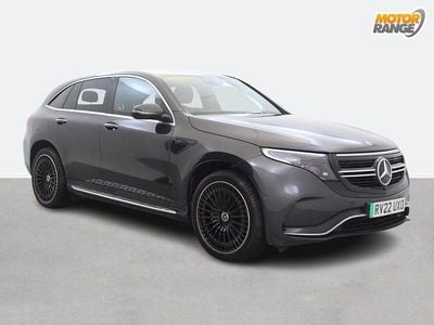 Used Mercedes EQC400 AMG Line Premium Plus 300 kW (408 HP) 2022 Grey SUV