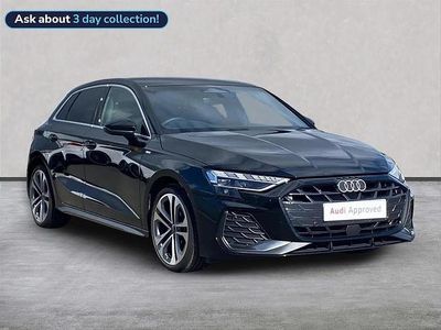 Used Audi A3 S-Line 116 HP (85 kW) 2025 Black Hatchback
