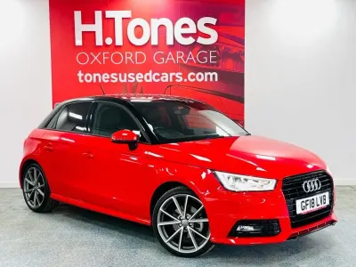 Used Audi A1 Sportback Black Edition 150 HP (110 kW) 2018 Red Hatchback