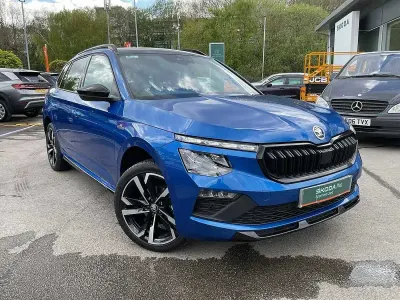 Used Skoda Kamiq Monte Carlo 150 HP (110 kW) 2025 Blue SUV