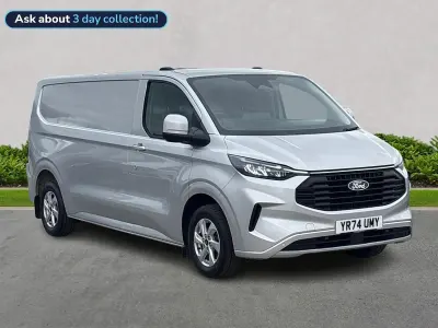Used Ford Transit Custom Limited 136 HP (100 kW) 2024 Silver Van