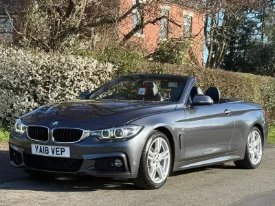 Used BMW 420 Cabriolet M Sport 184 HP (135 kW) 2018 Grey Cabriolet