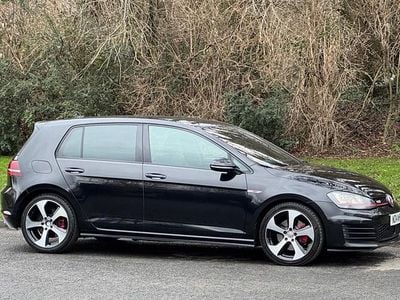 Black metallic Used 2014 VW Golf VII GTI Hatchback | £6,495 (Good price)