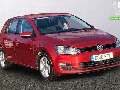 Red Used 2016 VW Golf VII Edition Hatchback | £11,999 (Fair price)