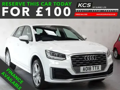 Used Audi Q2 S-Line 150 HP (110 kW) 2018 White SUV
