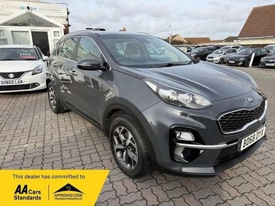Used Kia Sportage 130 HP (95 kW) 2018 Grey SUV