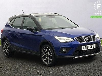 Used Seat Arona XCELLENCE Lux 116 HP (85 kW) 2018 Blue SUV