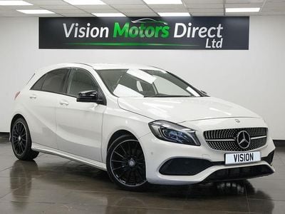 Used Mercedes A180 AMG Line Premium 2017 White Hatchback