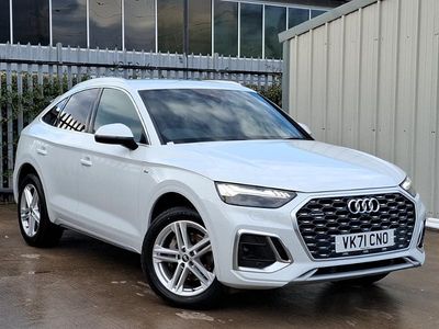 Used Audi Q5 S-Line 204 HP (150 kW) 2021 White SUV