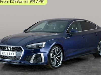Used Audi A5 Sportback S-Line 150 HP (110 kW) 2024 Blue Hatchback