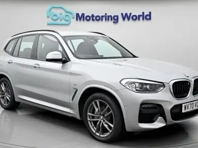 Used BMW X3 M Sport 190 HP (139 kW) 2020 Silver SUV