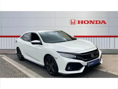 Used Honda Civic Sport 182 HP (133 kW) 2019 White orchid  pearl Hatchback