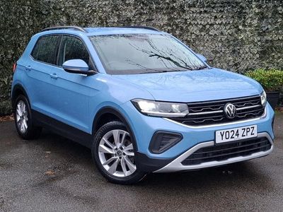 Blue Used 2024 VW T-Cross Life SUV | £19,798 (Fair price)