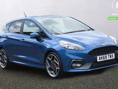 Used Ford Fiesta ST-Line 200 HP (147 kW) 2019 Blue Hatchback