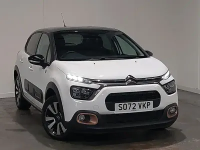 Used Citroën C3 PureTech 83 HP (61 kW) 2022 White Hatchback