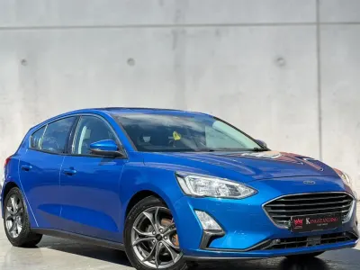 Used Ford Focus Titanium 125 HP (91 kW) 2018 Blue Hatchback