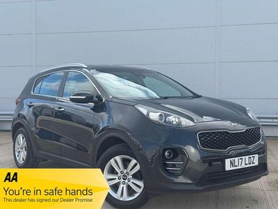Used Kia Sportage 177 HP (130 kW) 2017 Black SUV