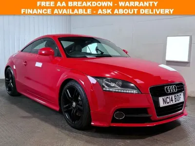 Used Audi TT S-Line 160 HP (117 kW) 2014 Red Coupe
