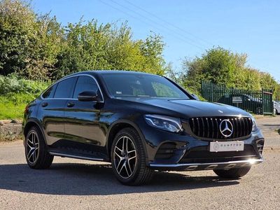Used Mercedes GLC250 AMG line 204 HP (150 kW) 2018 Black Coupe