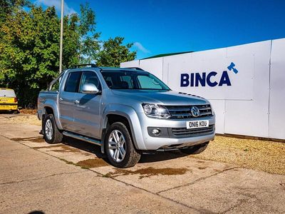 Silver Used 2016 VW Amarok Highline Pickup | £12,300 (Fair price)