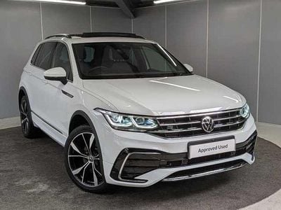 Used VW Tiguan R-line 190 HP (139 kW) 2022 White SUV