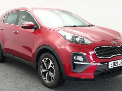 Used Kia Sportage 134 HP (98 kW) 2021 Red SUV