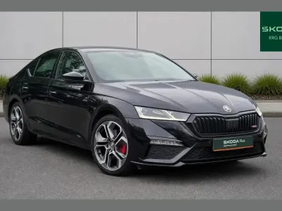 Used Skoda Octavia vRS 245 HP (180 kW) 2021 Black magic pearl effect Hatchback