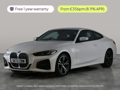 Used BMW 420 M Sport 184 HP (135 kW) 2022 White Coupe