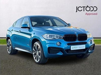 Blue Used 2018 BMW X6 M Sport SUV | £27,000 (A bit pricey)