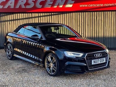 Used Audi A3 S-Line 110 HP (80 kW) 2017 Cabriolet