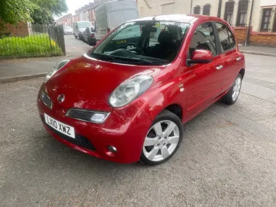Używany Nissan Micra N-TEC 80 KM (58 kW) 2010 Czerwony Hatchback