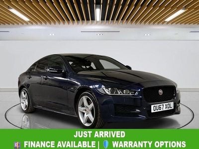 Used Jaguar XE R-Sport 240 HP (176 kW) 2017 Blue Sedan