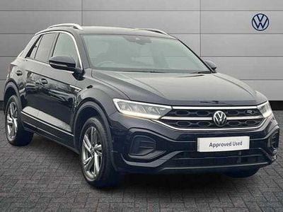 Used VW T-Roc R-line 190 HP (139 kW) 2022 Black SUV