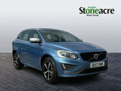 Used Volvo XC60 R-Design 190 HP (139 kW) 2017 Blue SUV