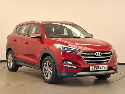 Used Hyundai Tucson SE 132 HP (97 kW) 2018 Red SUV