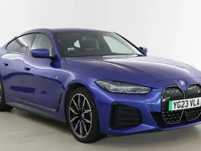 Used BMW i4 M Sport 246 kW (335 HP) 2023 Blue Sedan