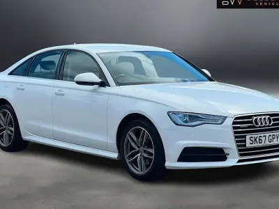 Used Audi A6 190 HP (139 kW) 2017 White Sedan