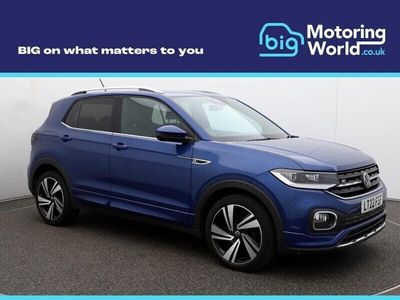 used VW T-Cross - s 1.0 TSI R-Line SUV 5dr Petrol DSG Euro 6 (s/s) (110 ps) Android Auto