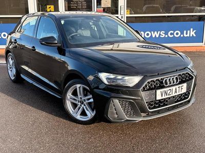 Used Audi A1 Sportback S-Line 150 HP (110 kW) 2021 Black Hatchback