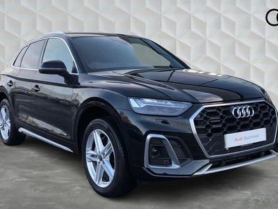 Black Used 2021 Audi Q5 S-Line SUV | £26,450 (Fair price)