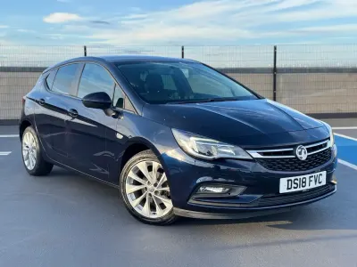 Used Vauxhall Astra 2018 Blue Hatchback
