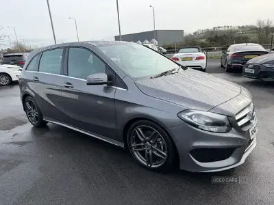 Used Mercedes B180 AMG line 109 HP (80 kW) 2018 Grey Hatchback