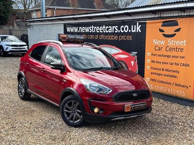 Used Ford Ka Plus Active 85 HP (62 kW) 2018 Red Hatchback